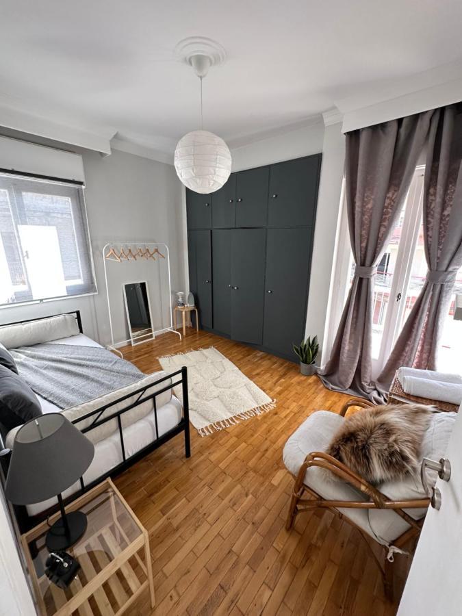 Spacious 82 M2 Two Bedroom Classy Apartment Near City Center Thessaloníki Exteriör bild